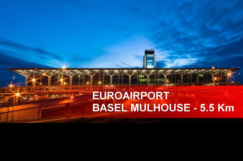 Hotel Restaurant Tivoli - Basel Airport Huningue Ngoại thất bức ảnh